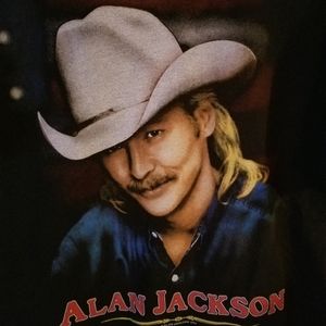 VINTAGE ALAN JACKSON 1994 TOUR WHO I AM